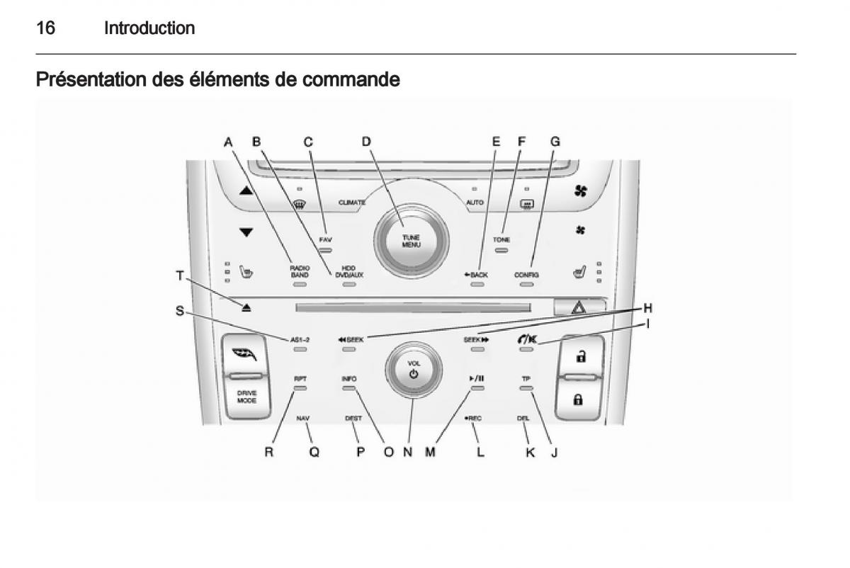 Opel Ampera manuel du proprietaire / page 16