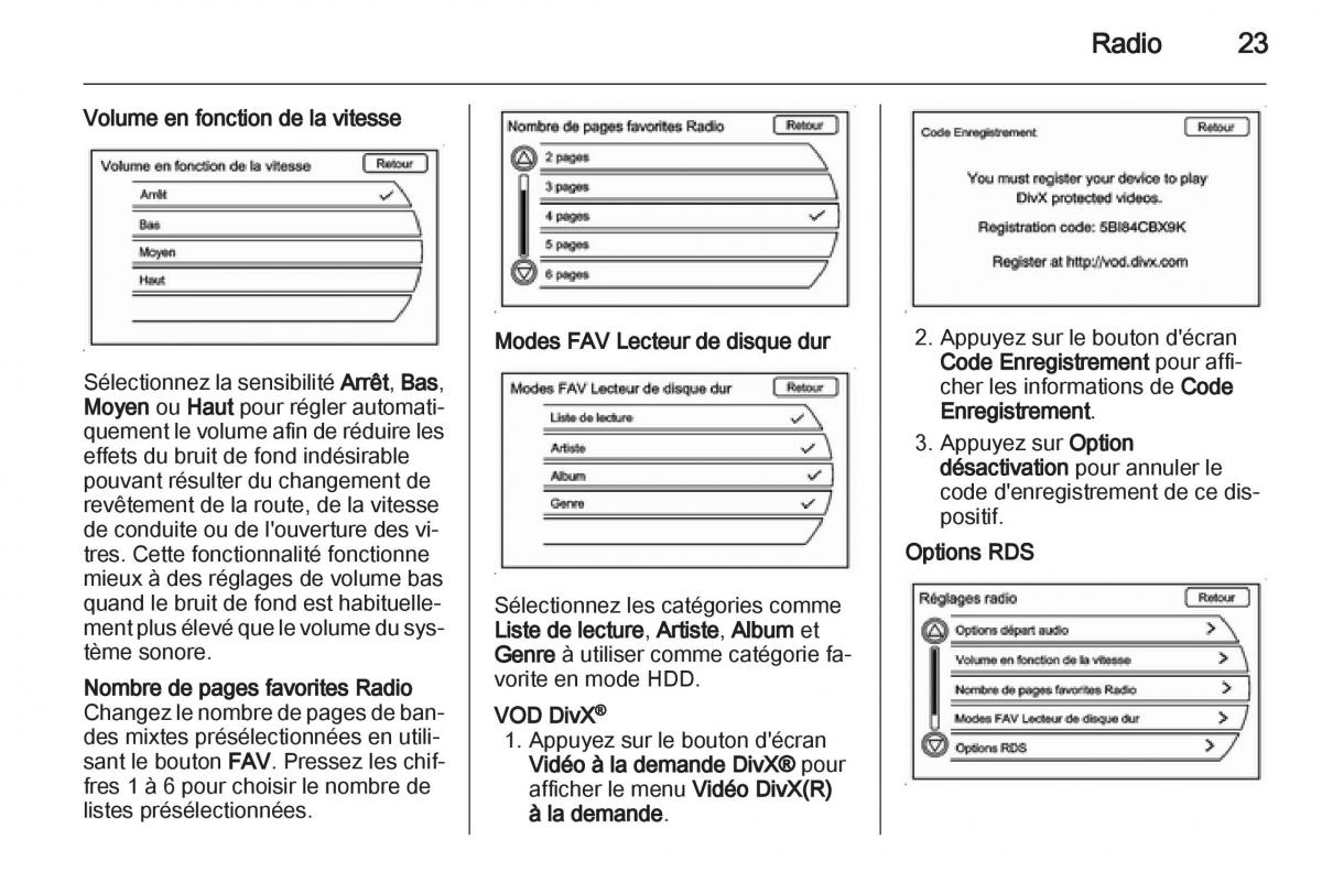 Opel Ampera manuel du proprietaire / page 23