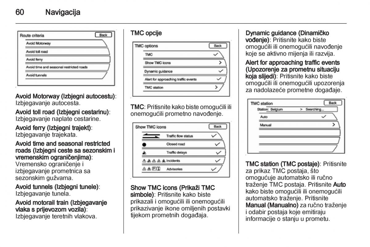 Opel Ampera vlasnicko uputstvo / page 60