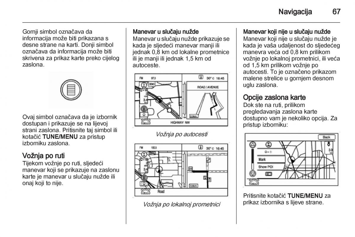 Opel Ampera vlasnicko uputstvo / page 67