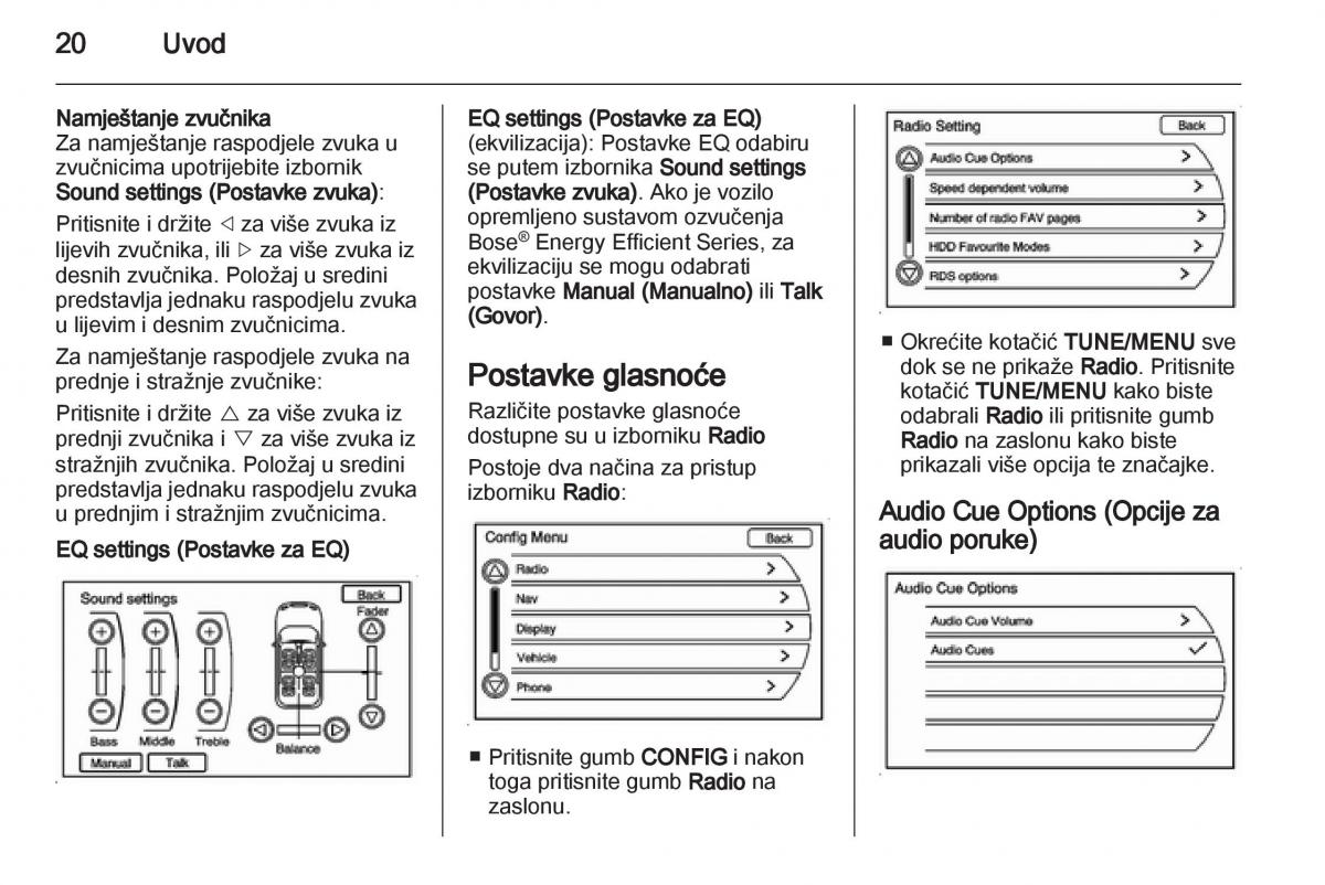 Opel Ampera vlasnicko uputstvo / page 20