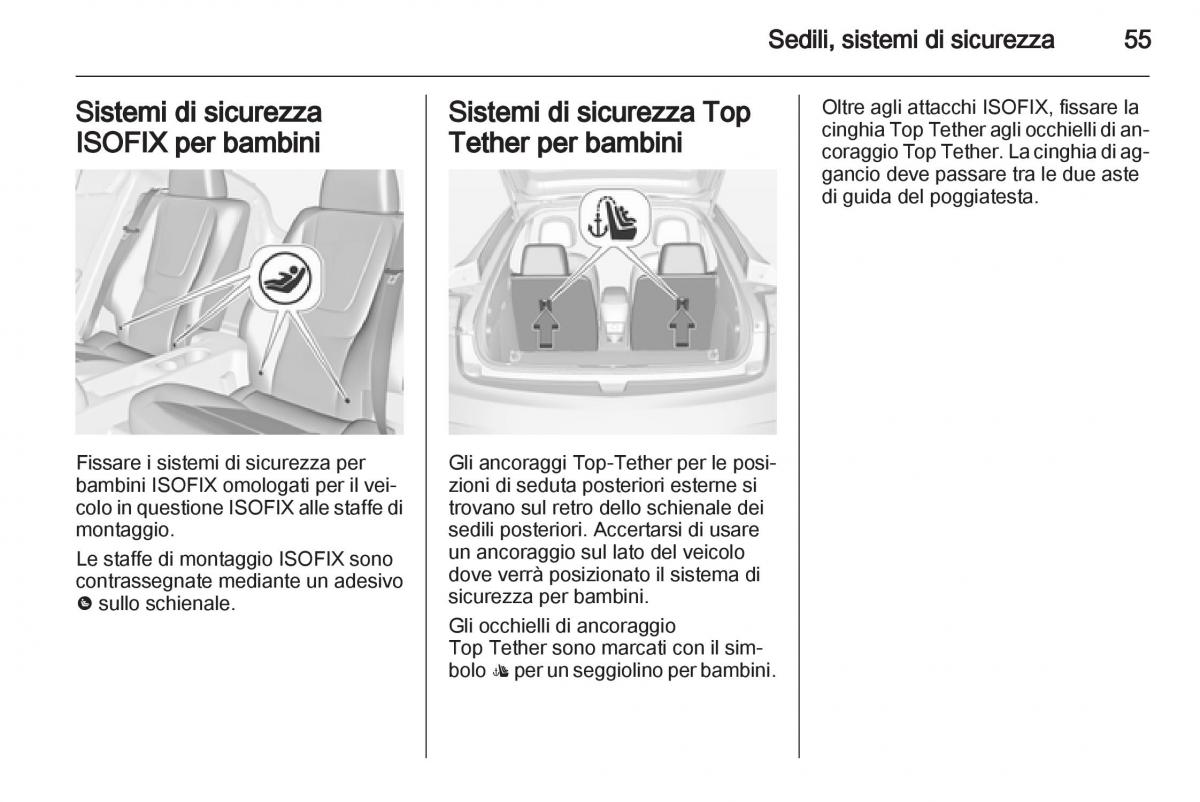 Opel Ampera manuale del proprietario / page 57