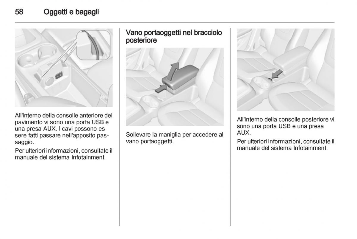 Opel Ampera manuale del proprietario / page 60