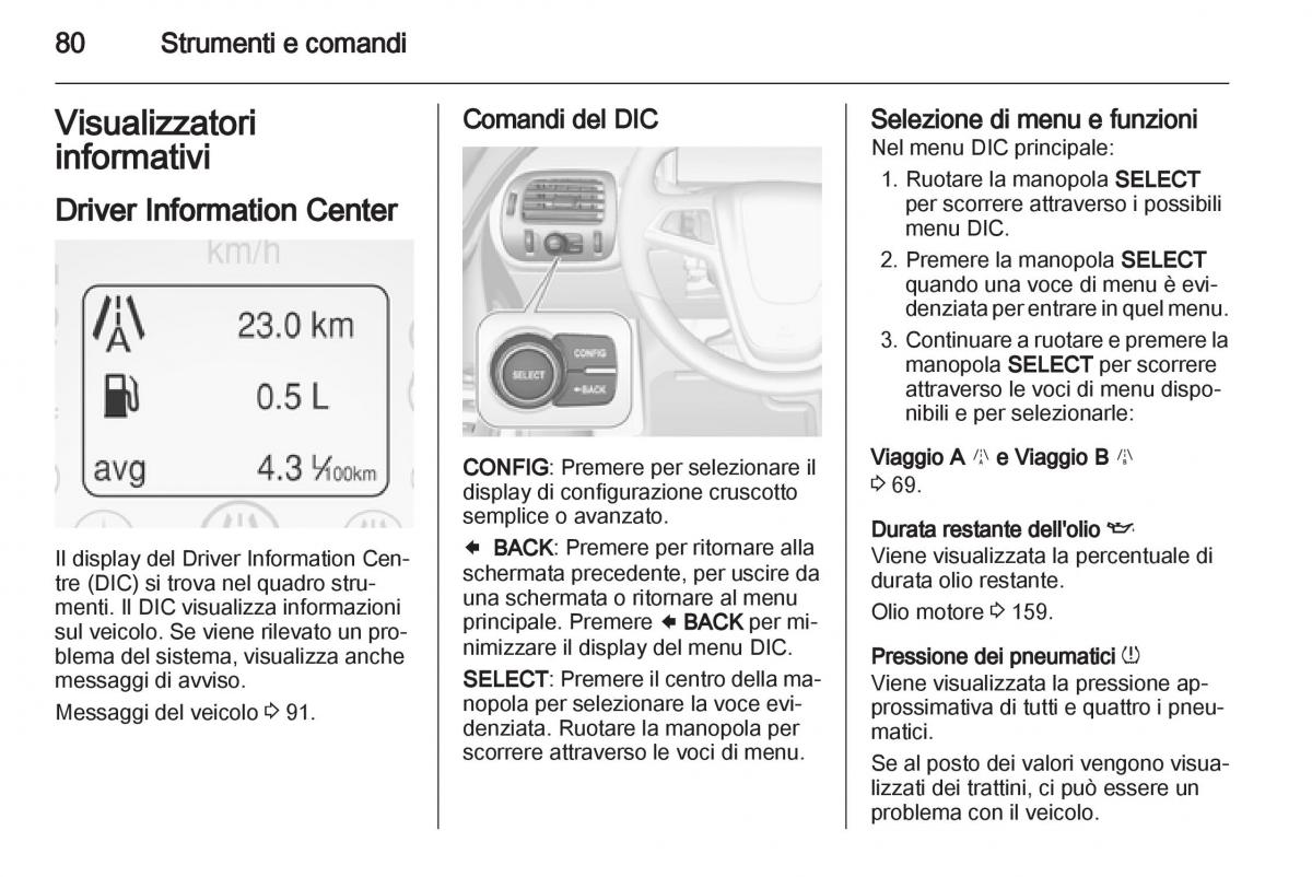 Opel Ampera manuale del proprietario / page 82