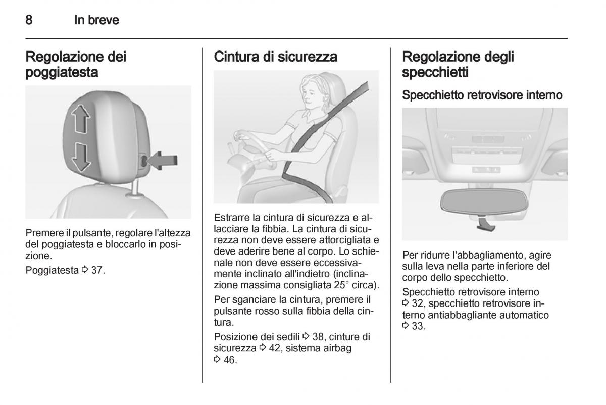 Opel Ampera manuale del proprietario / page 10