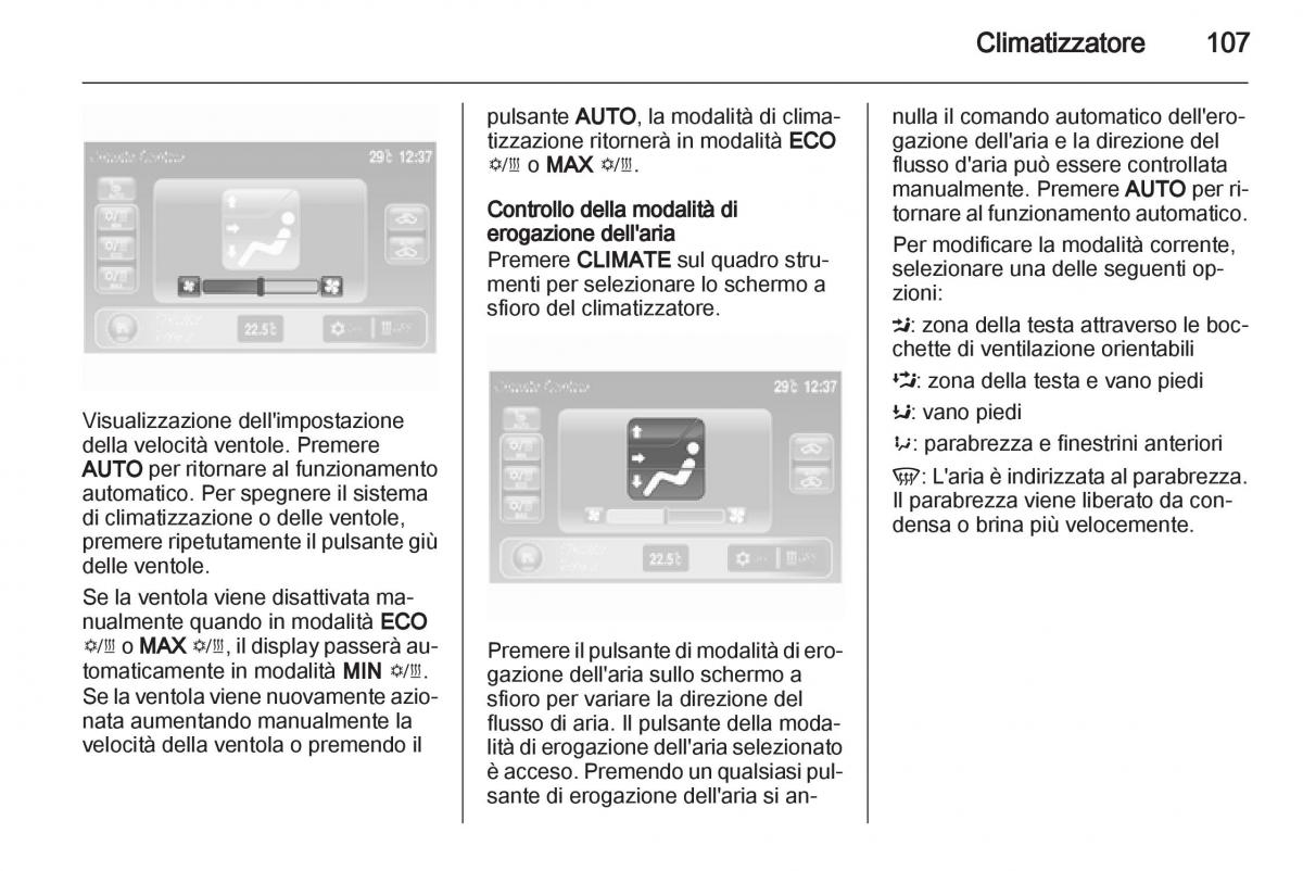 Opel Ampera manuale del proprietario / page 109