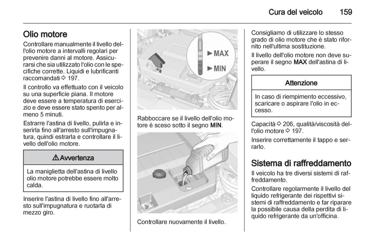 Opel Ampera manuale del proprietario / page 161