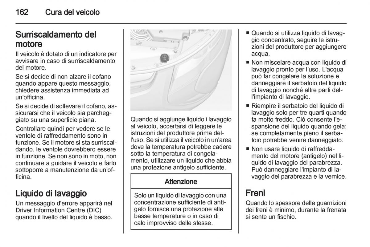 Opel Ampera manuale del proprietario / page 164