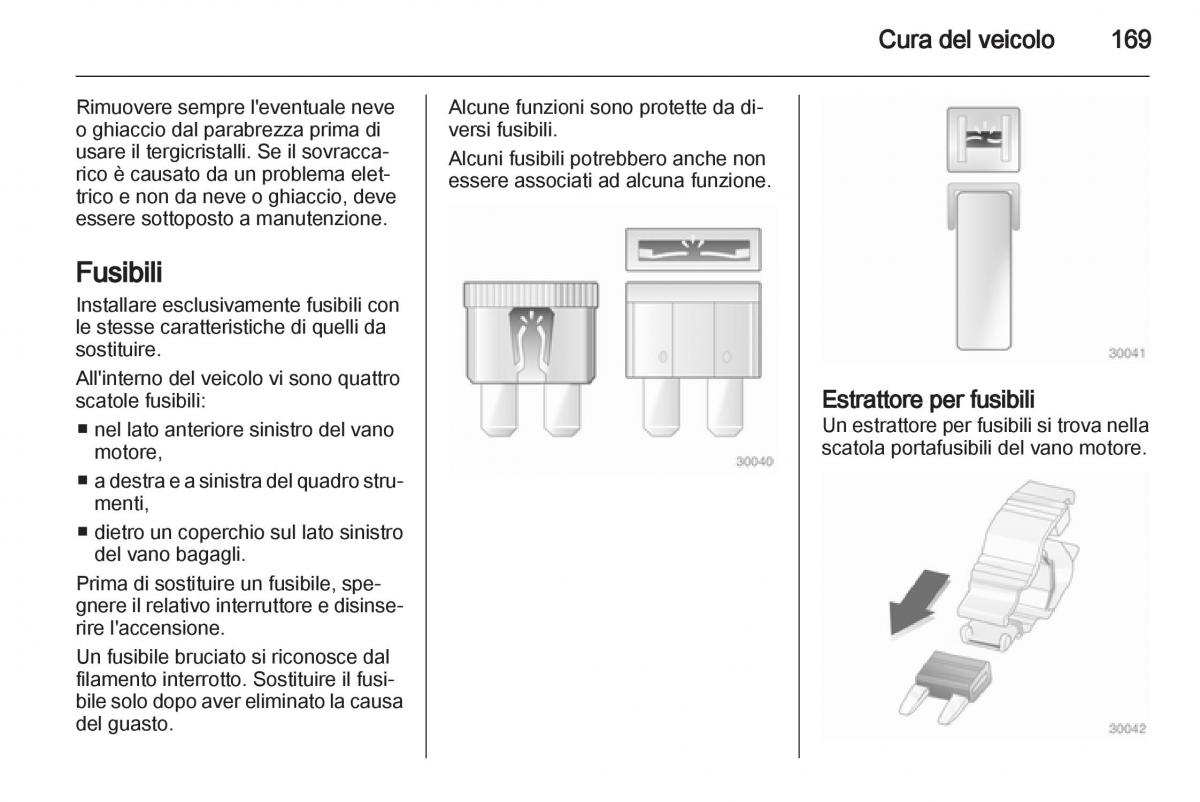 Opel Ampera manuale del proprietario / page 171