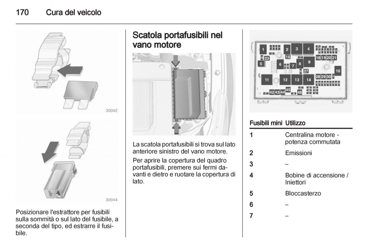 Opel Ampera manuale del proprietario / page 172