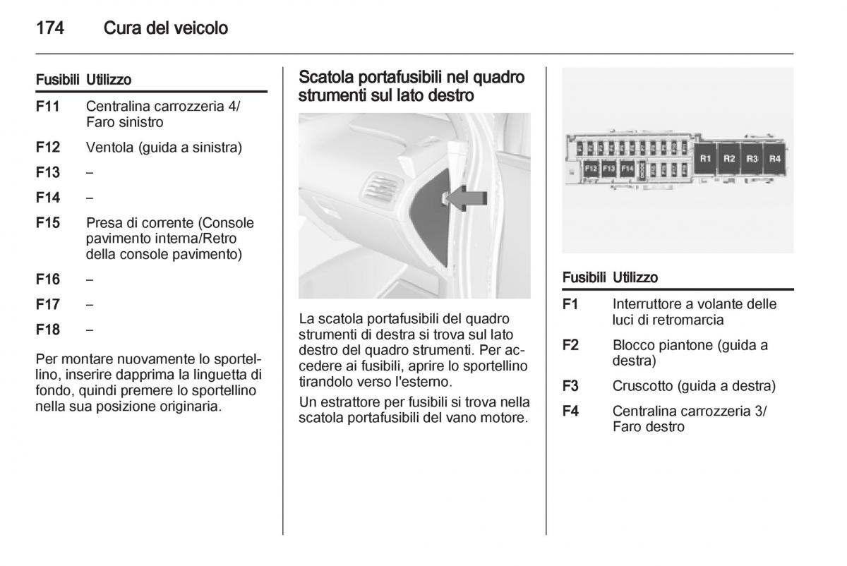 Opel Ampera manuale del proprietario / page 176