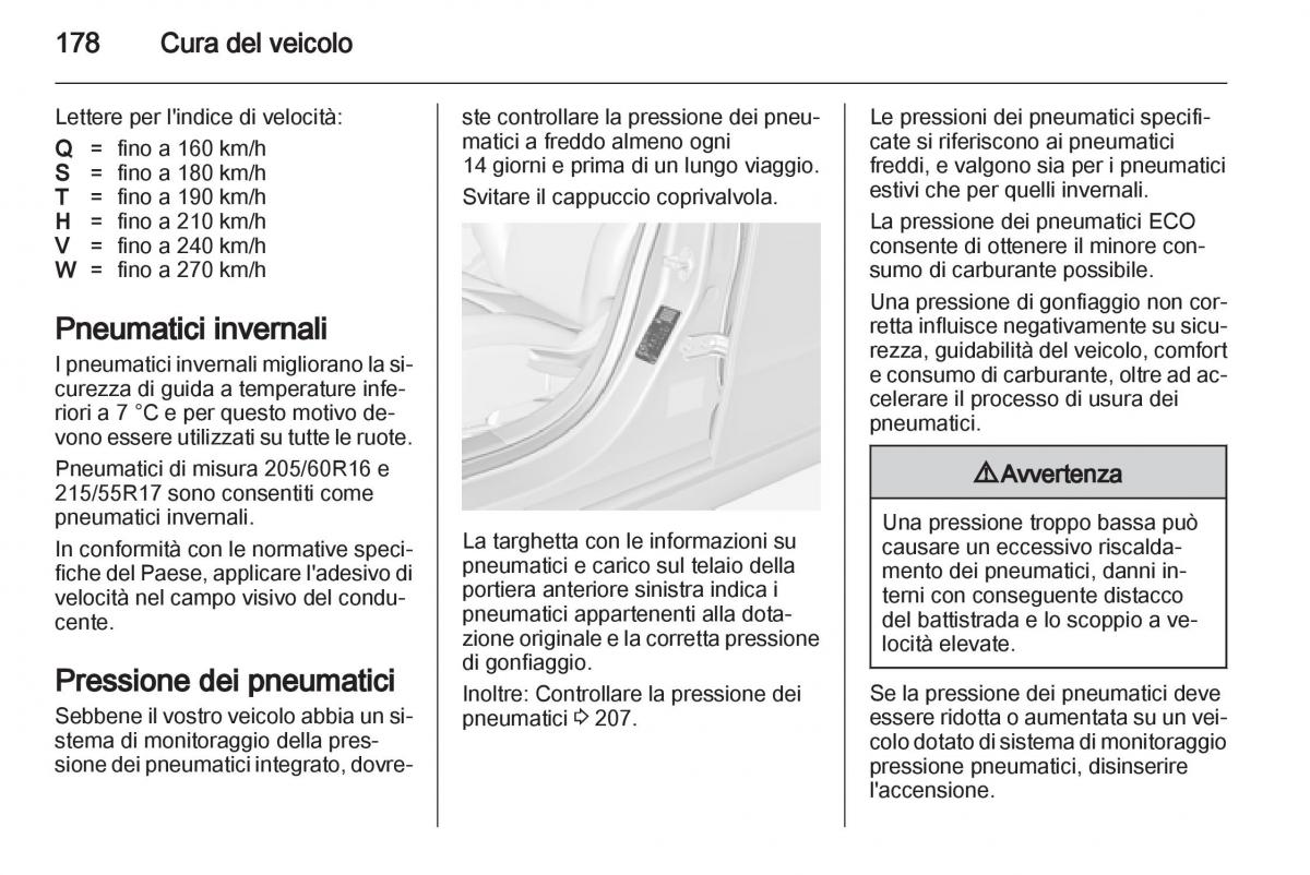 Opel Ampera manuale del proprietario / page 180