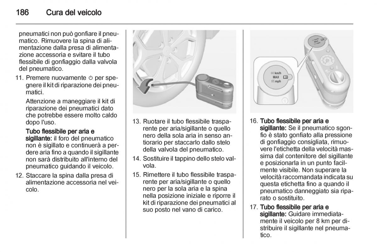 Opel Ampera manuale del proprietario / page 188