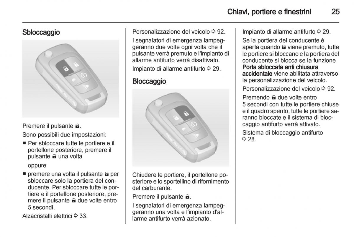 Opel Ampera manuale del proprietario / page 27