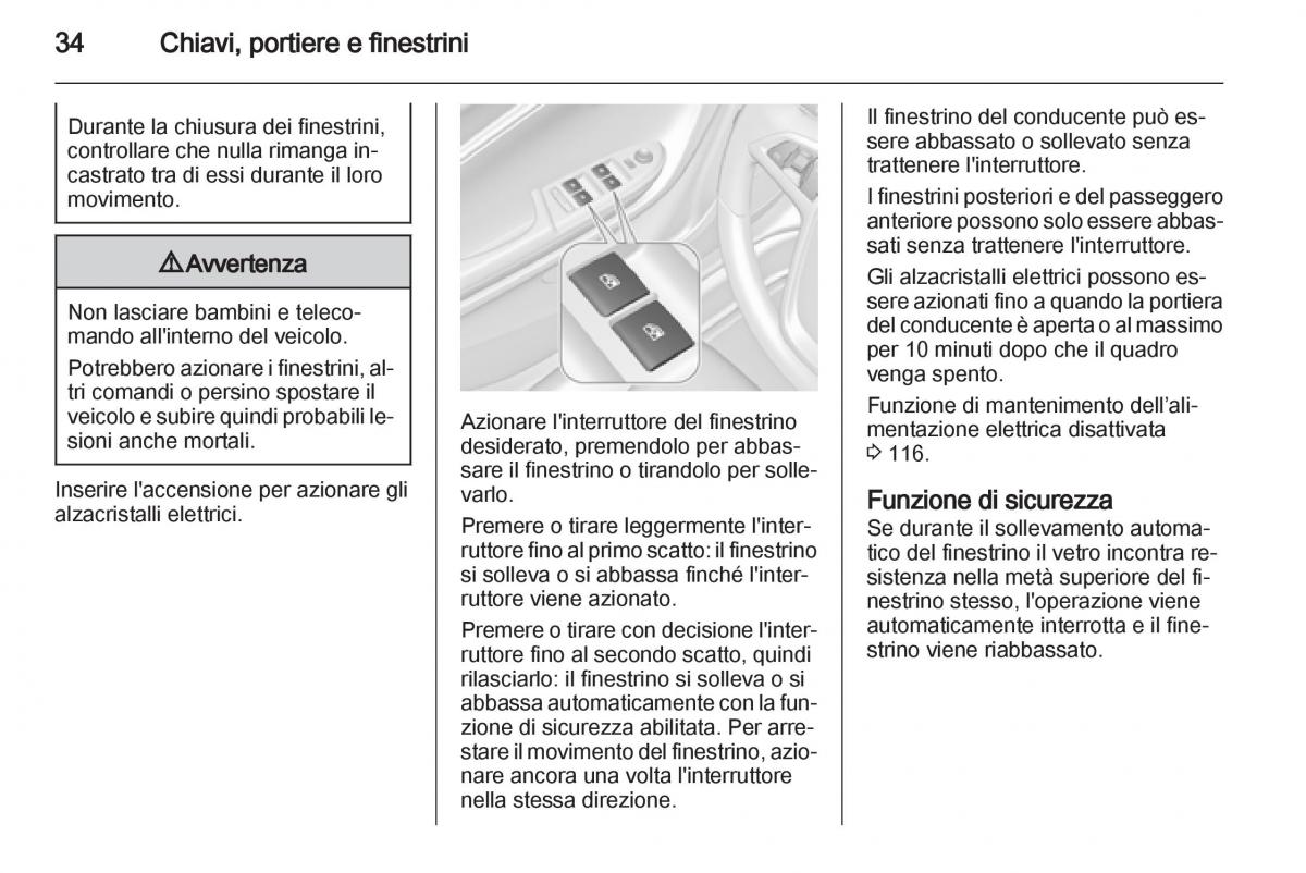 Opel Ampera manuale del proprietario / page 36