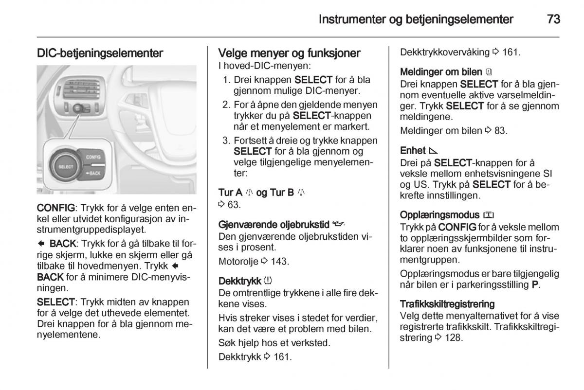 Opel Ampera bruksanvisningen / page 75