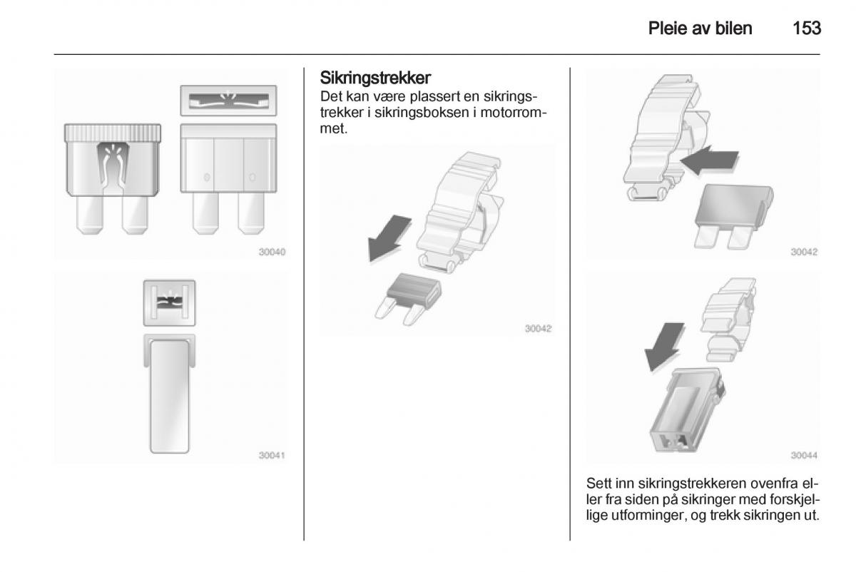 Opel Ampera bruksanvisningen / page 155