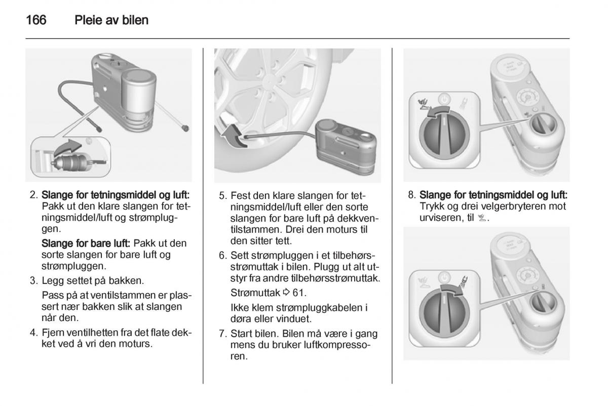 Opel Ampera bruksanvisningen / page 168