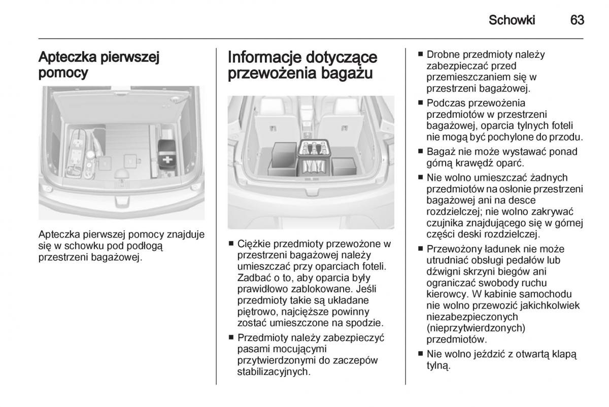 Opel Ampera instrukcja obslugi / page 65