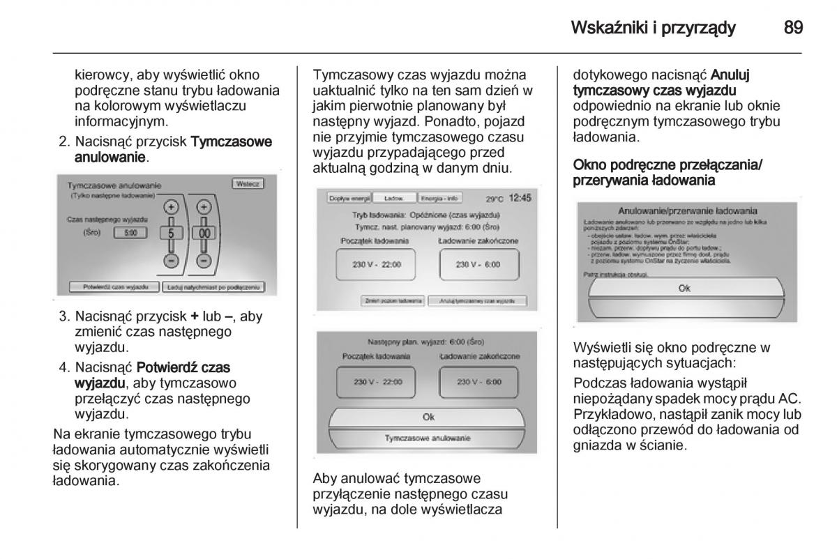 Opel Ampera instrukcja obslugi / page 91