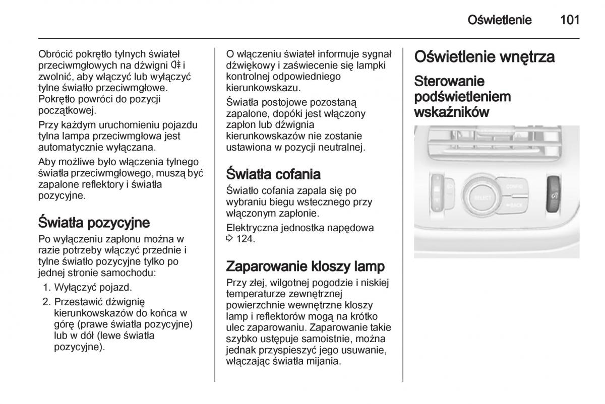 Opel Ampera instrukcja obslugi / page 103