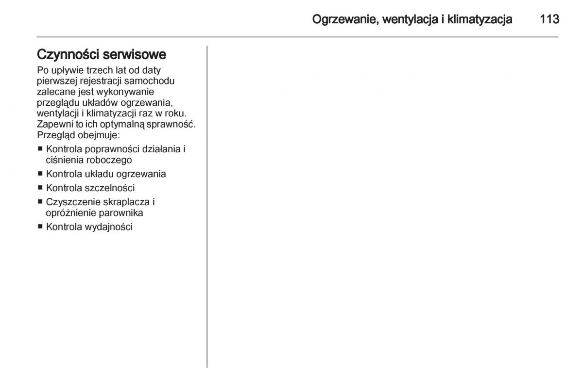 Opel Ampera instrukcja obslugi / page 115