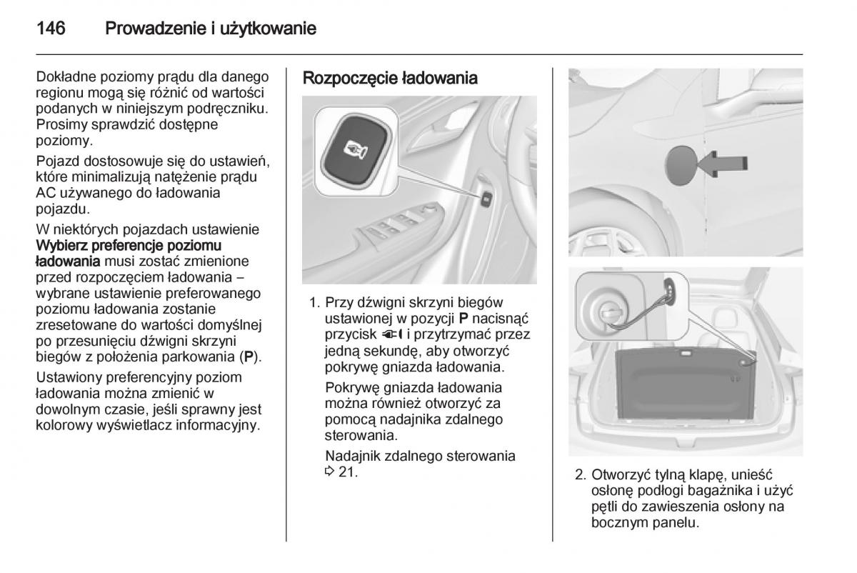 Opel Ampera instrukcja obslugi / page 148