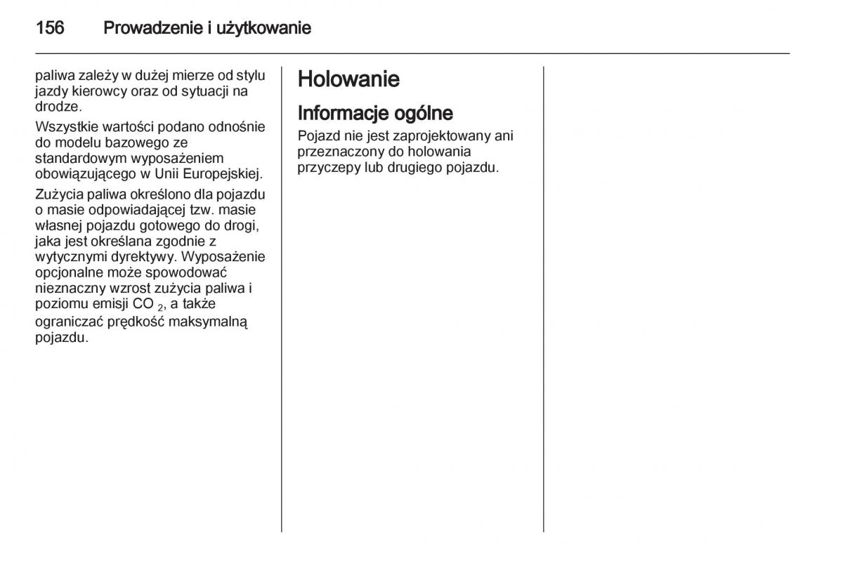 Opel Ampera instrukcja obslugi / page 158