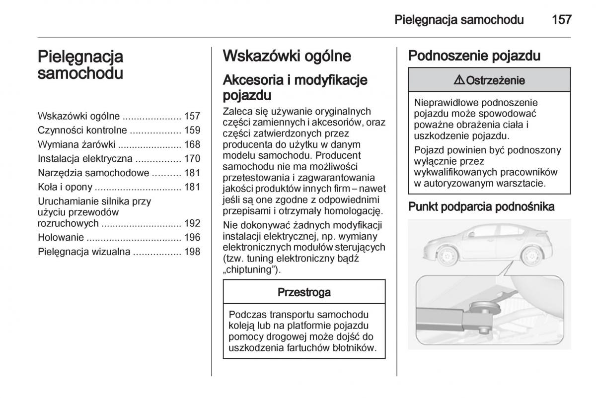 Opel Ampera instrukcja obslugi / page 159