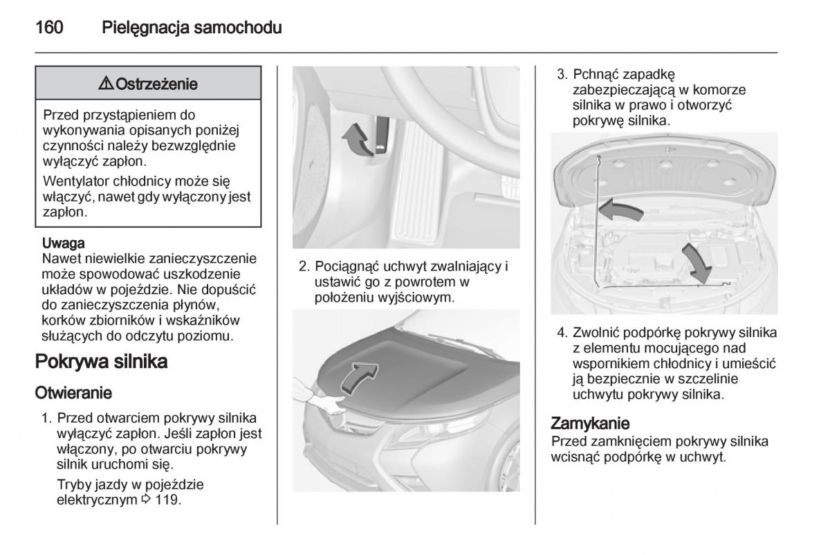 Opel Ampera instrukcja obslugi / page 162