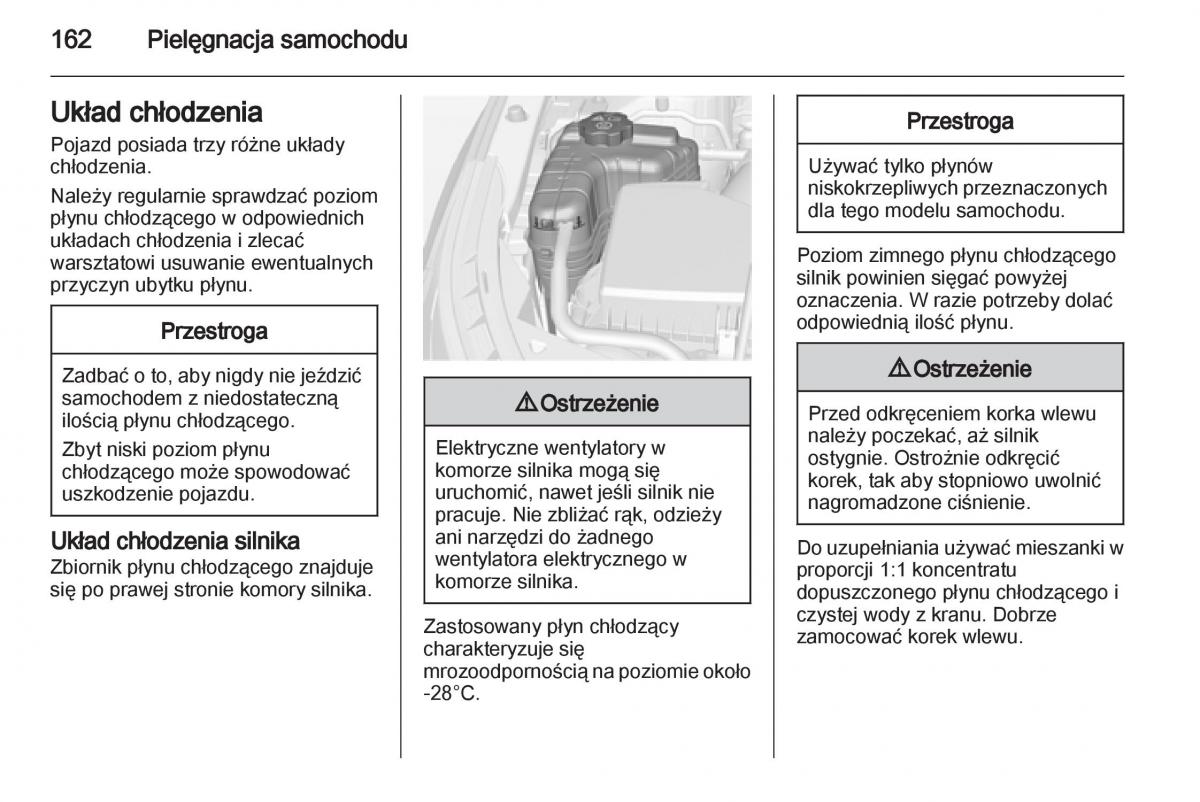 Opel Ampera instrukcja obslugi / page 164