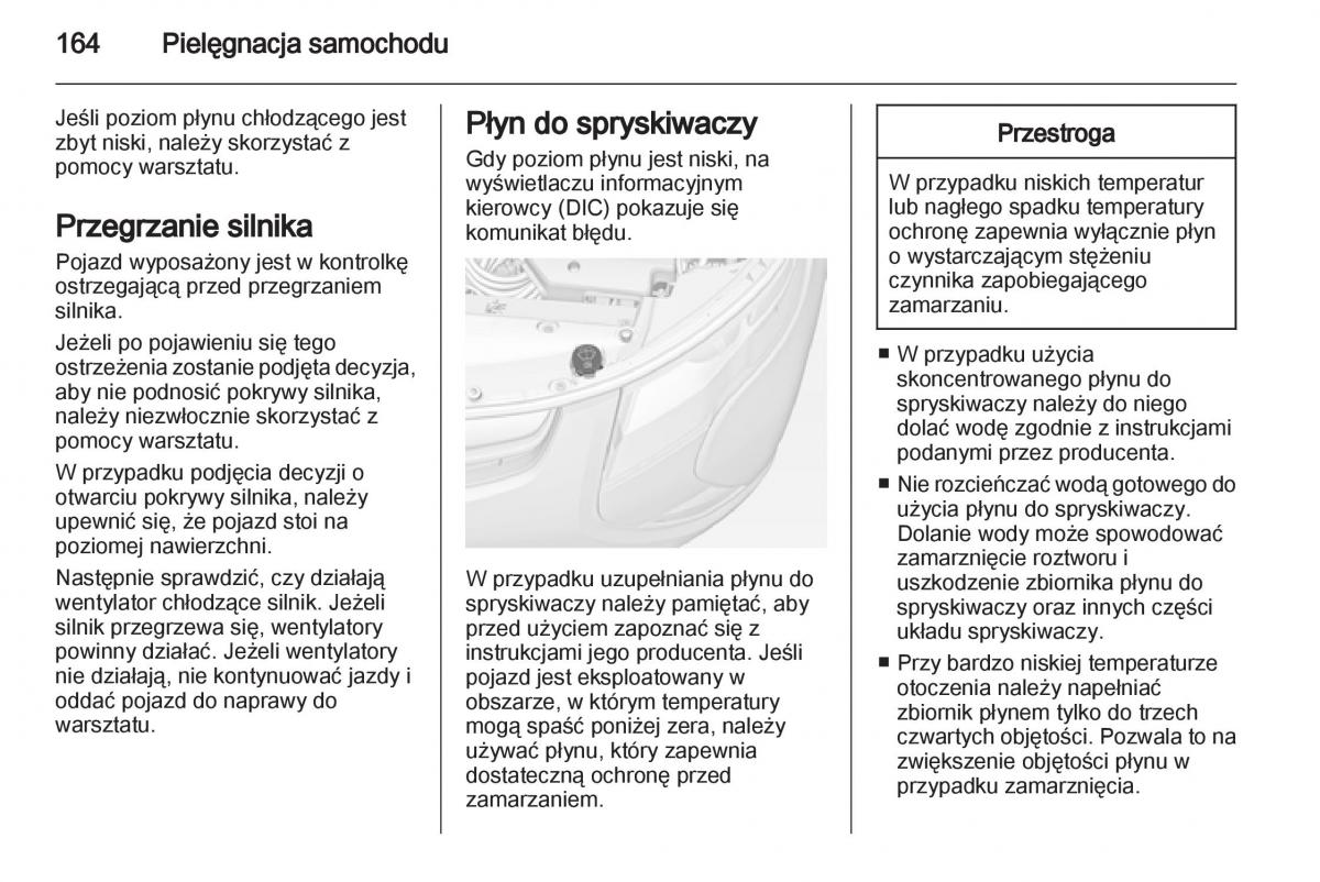 Opel Ampera instrukcja obslugi / page 166