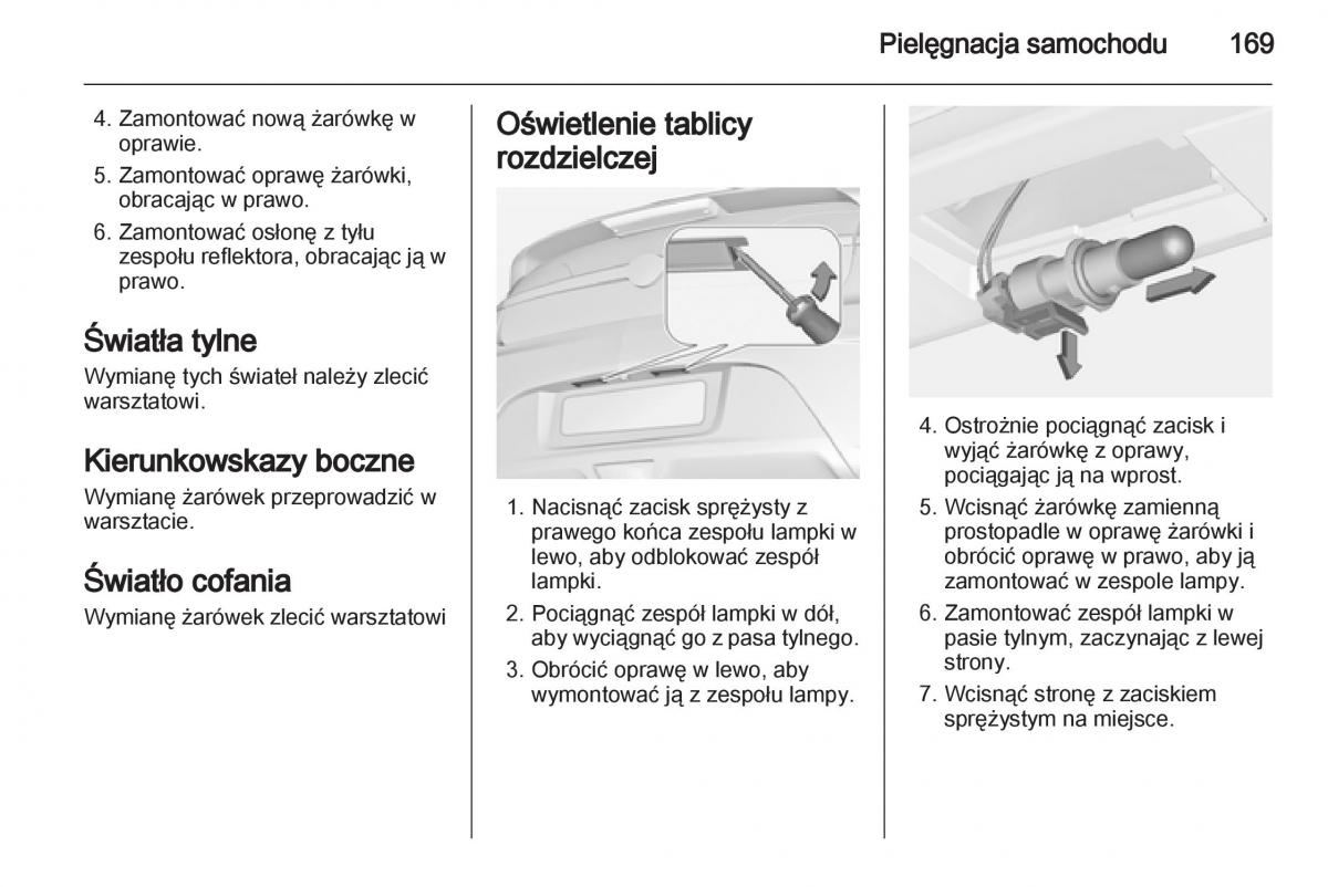 Opel Ampera instrukcja obslugi / page 171