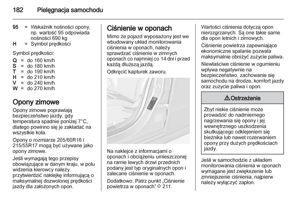 Opel Ampera instrukcja obslugi / page 184