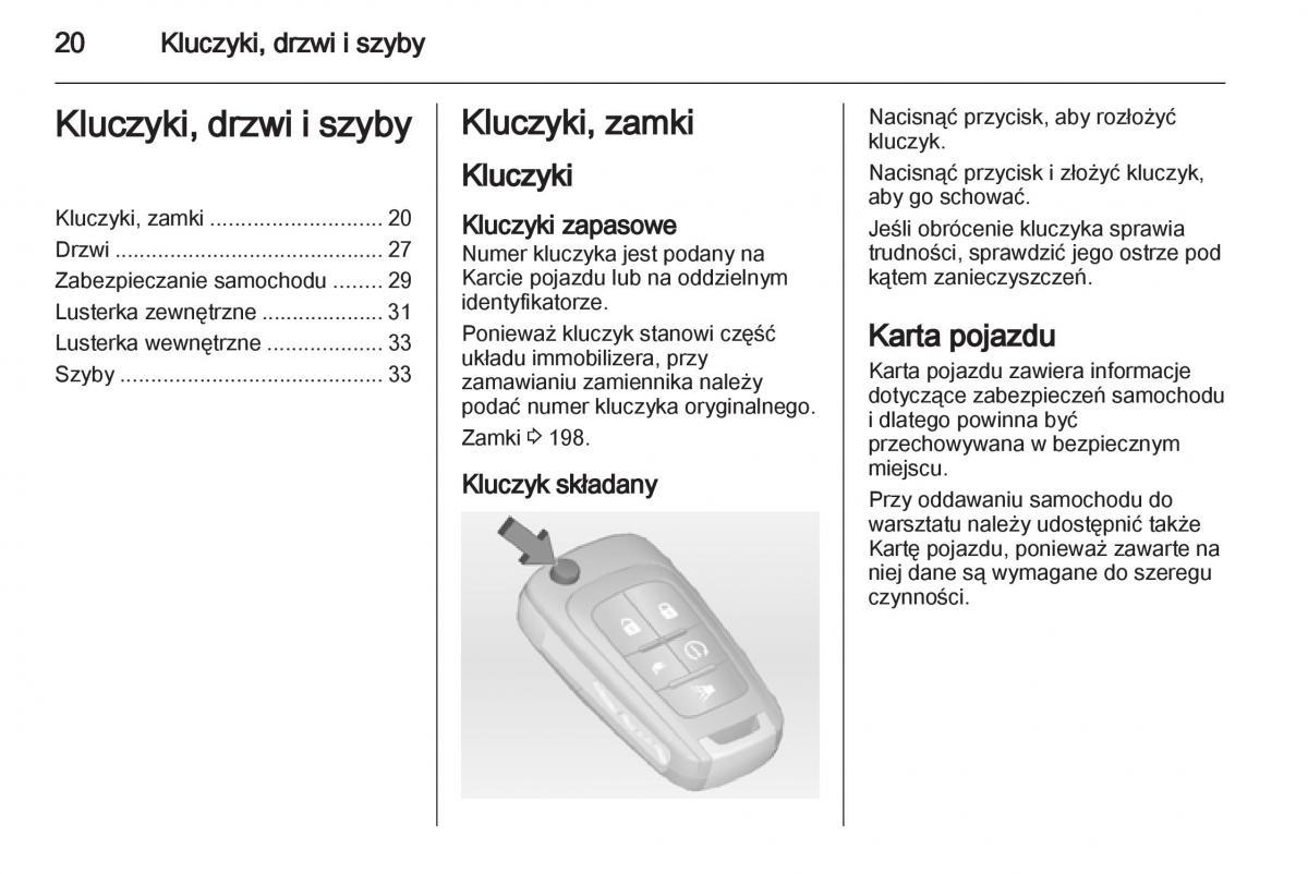 Opel Ampera instrukcja obslugi / page 22