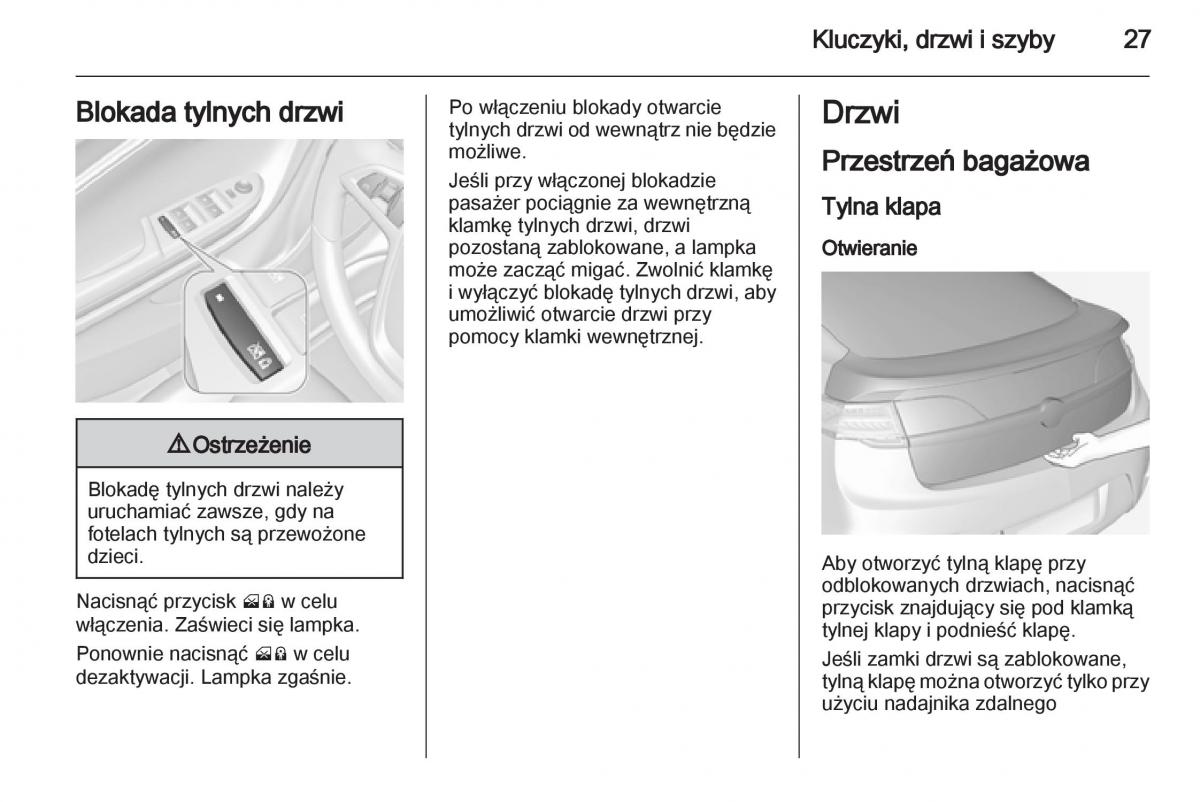 Opel Ampera instrukcja obslugi / page 29