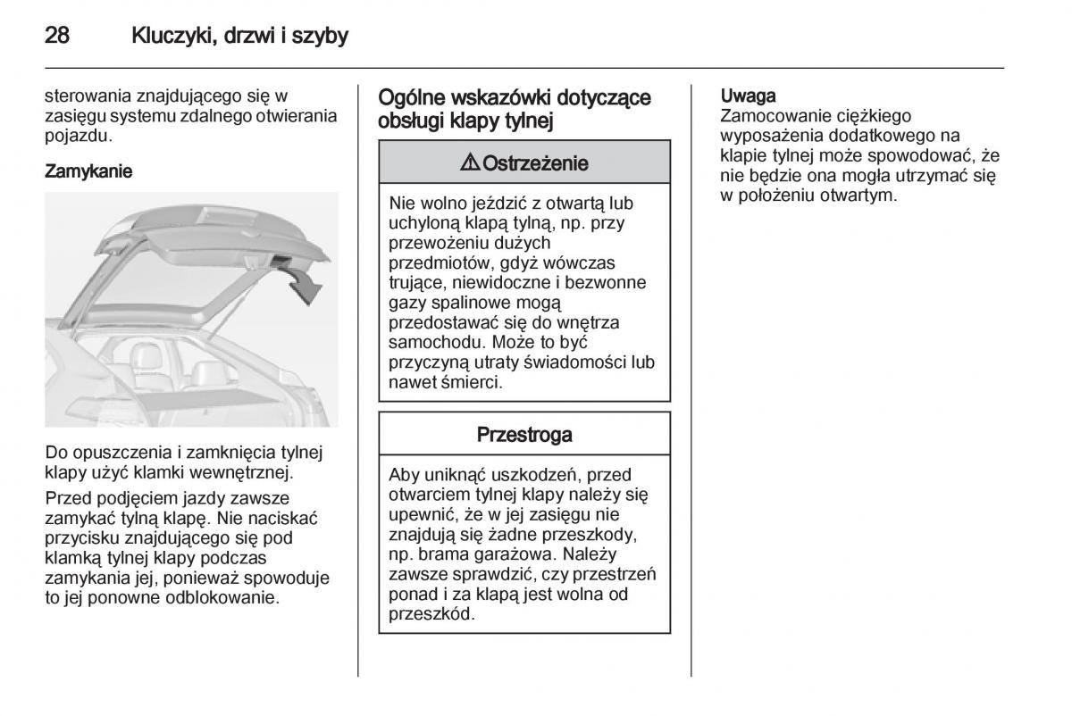 Opel Ampera instrukcja obslugi / page 30