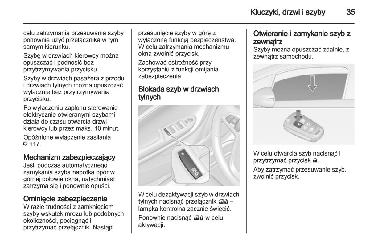 Opel Ampera instrukcja obslugi / page 37