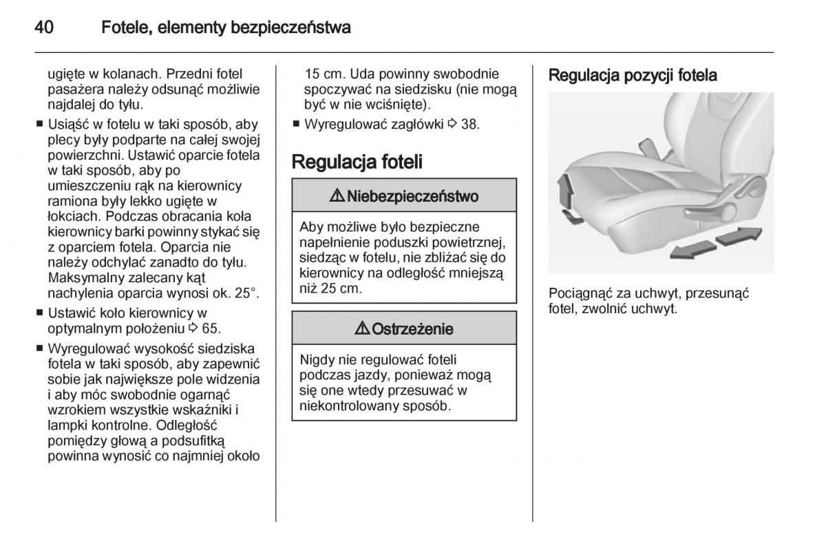 Opel Ampera instrukcja obslugi / page 42