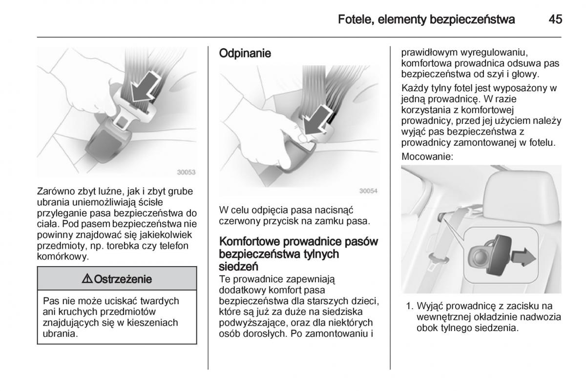 Opel Ampera instrukcja obslugi / page 47