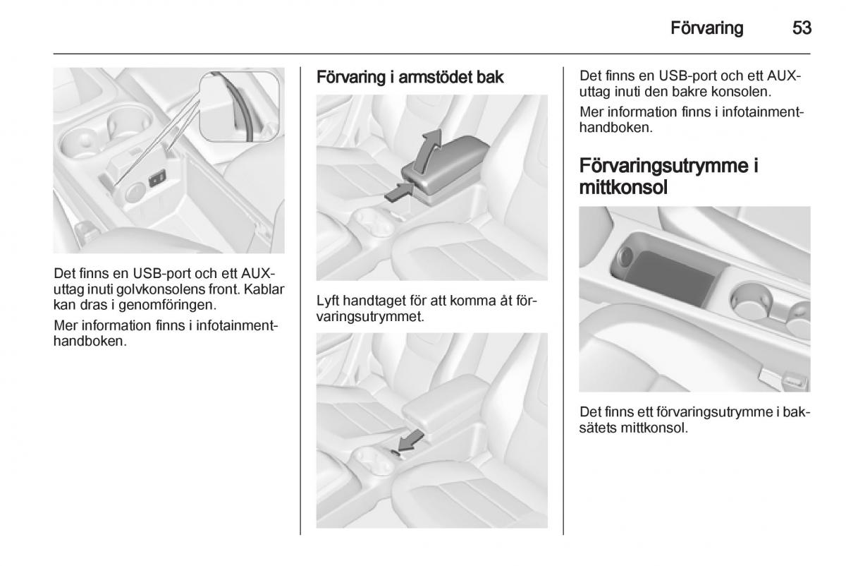 Opel Ampera instruktionsbok / page 55