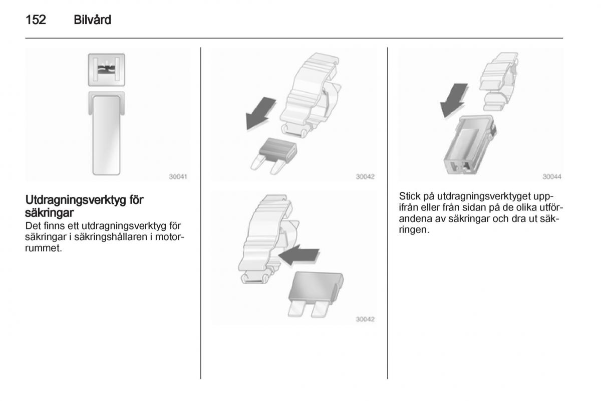 Opel Ampera instruktionsbok / page 154