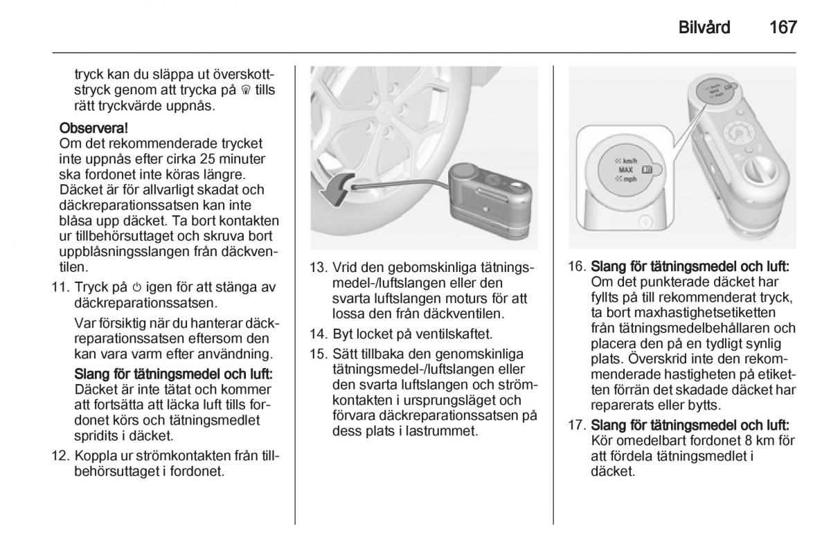 Opel Ampera instruktionsbok / page 169