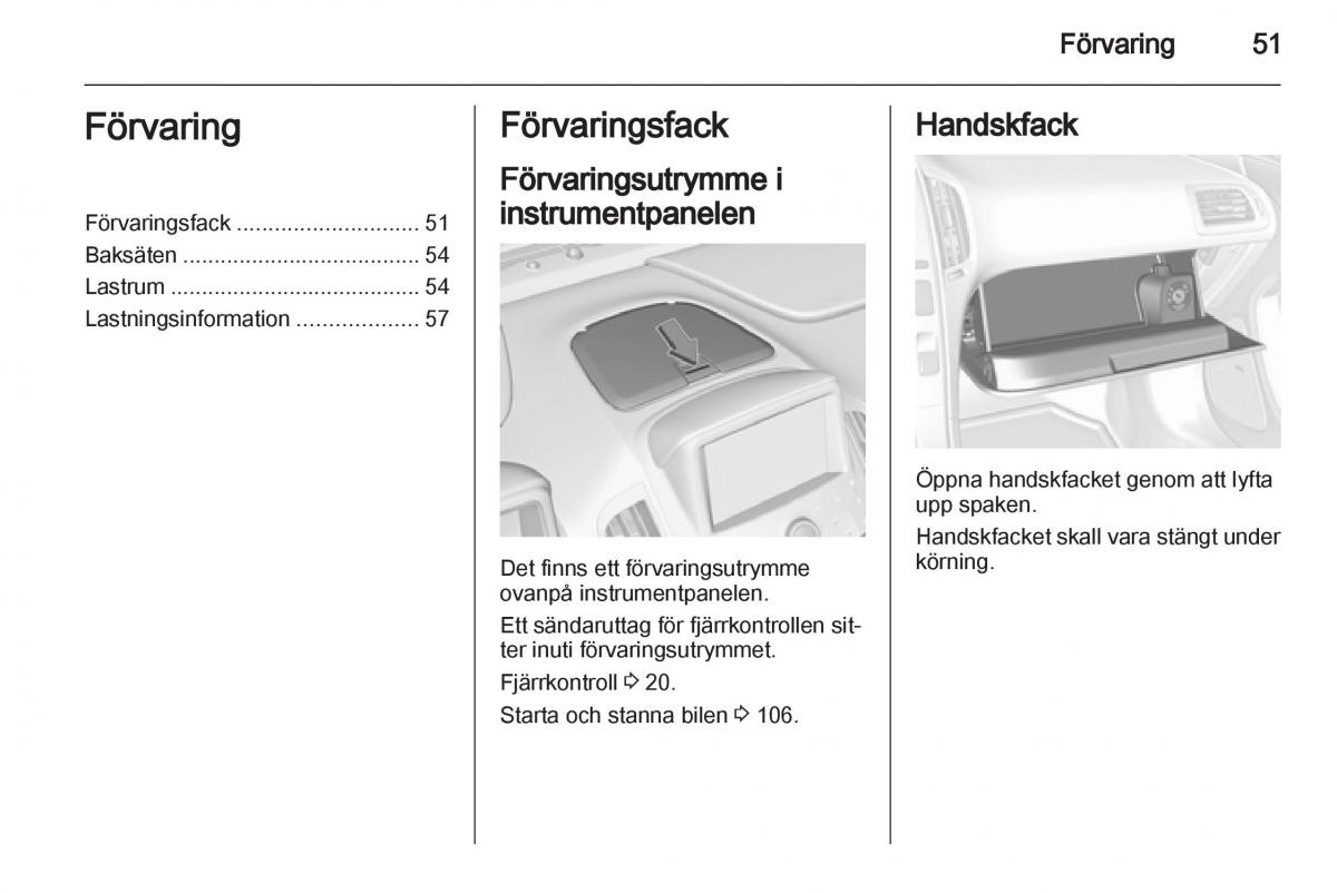 Opel Ampera instruktionsbok / page 53