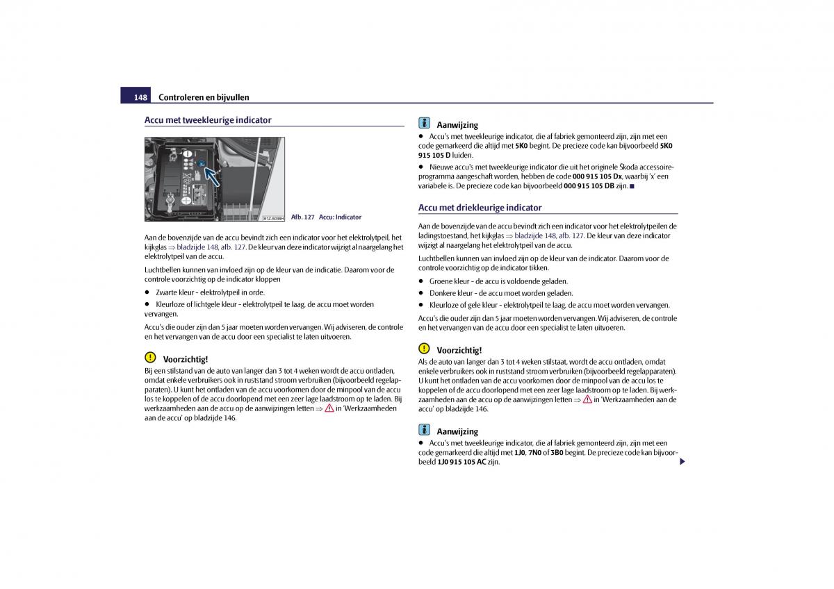 Skoda Octavia II 2 handleiding / page 149