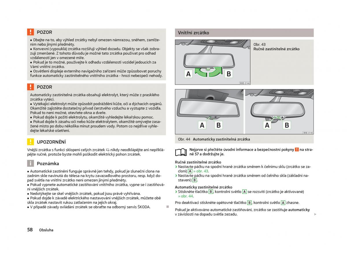 Skoda Octavia III 3 navod k obsludze / page 60