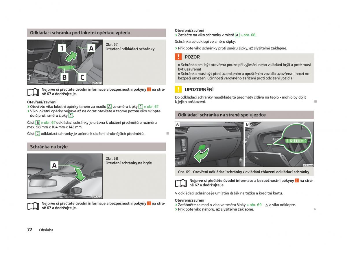 Skoda Octavia III 3 navod k obsludze / page 74