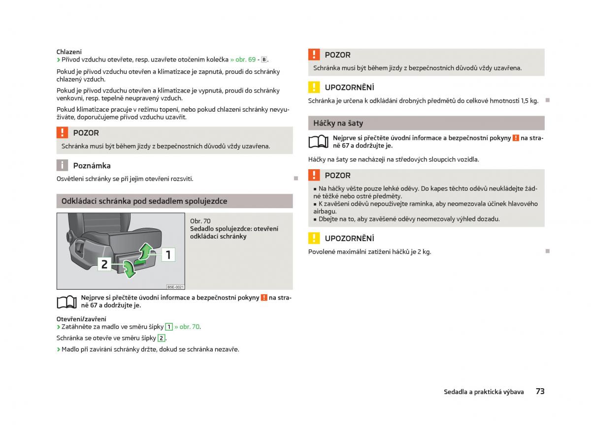 Skoda Octavia III 3 navod k obsludze / page 75