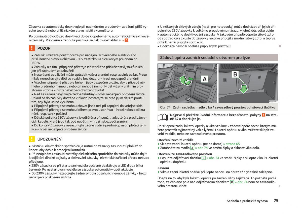 Skoda Octavia III 3 navod k obsludze / page 77