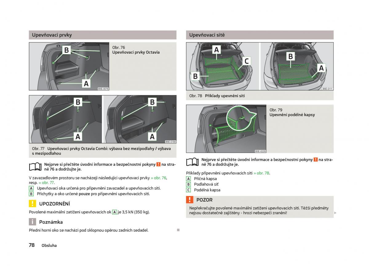 Skoda Octavia III 3 navod k obsludze / page 80